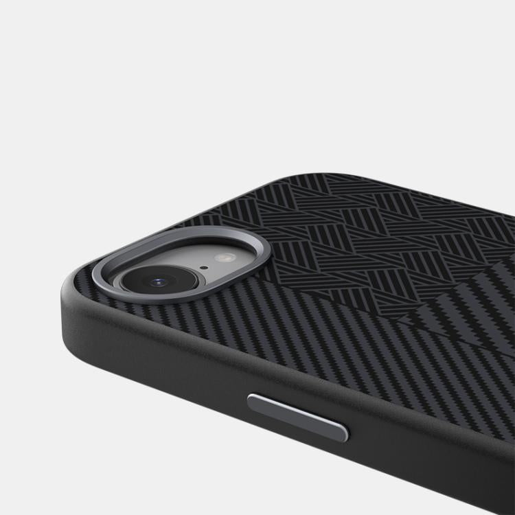 For iPhone 16e ABEEL 6D Micro Relief MagSafe Magnetic Phone Case(Green) - iPhone 16e Cases by PMC TechLife | Online Shopping South Africa | PMC TechLife | Buy Now Pay Later Mobicred