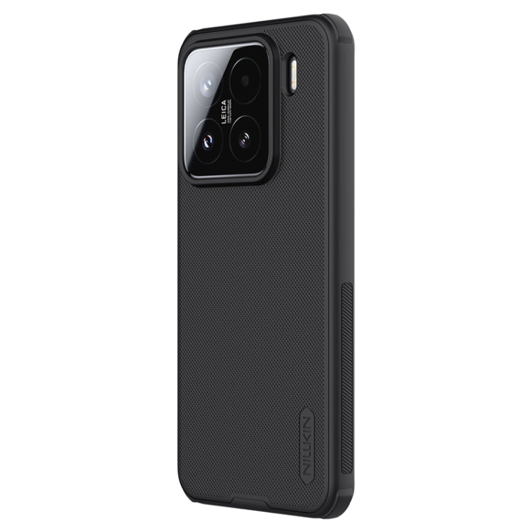 For Xiaomi 15 NILLKIN Frosted Shield Pro Magnetic Phone Case(Black) - 15 Cases by NILLKIN | Online Shopping South Africa | PMC Jewellery | Buy Now Pay Later Mobicred