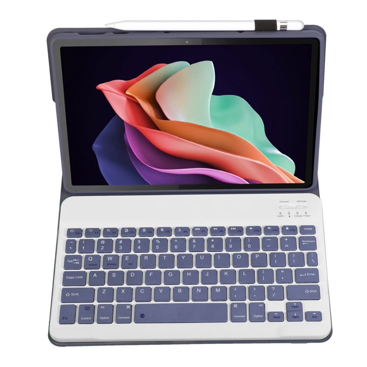 For Huawei MatePad SE 10.4 AH13 Ultra-thin Detachable Bluetooth Keyboard Leather Tablet Case(Lavender White) - Others Keyboard by PMC Jewellery | Online Shopping South Africa | PMC Jewellery | Buy Now Pay Later Mobicred