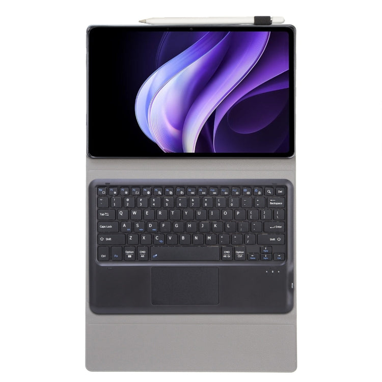 For vivo Pad3 12.1 inch AV10-A TPU Ultra-thin Detachable Bluetooth Keyboard Leather Case with Touchpad(Black) - Others Keyboard by PMC Jewellery | Online Shopping South Africa | PMC Jewellery | Buy Now Pay Later Mobicred