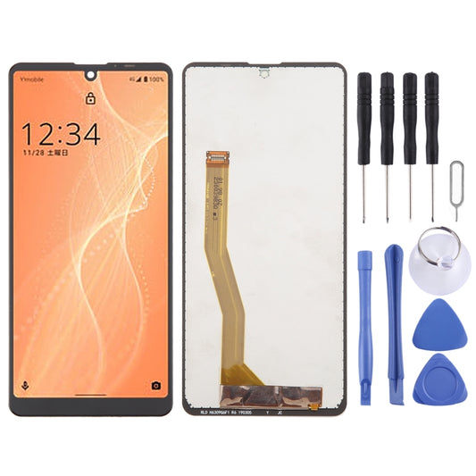 For Sharp Aquos Sence4 Basic Original LCD Screen With Digitizer Full Assembly - For Sharp by PMC Jewellery | Online Shopping South Africa | PMC Jewellery | Buy Now Pay Later Mobicred