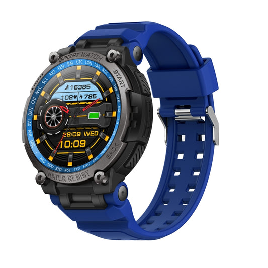 LC17 1.53 inch TFT Round Screen Sports Smart Watch, Heart Rate / Blood Oxygen / Blood Pressure(Blue) - Smart Watches by PMC Jewellery | Online Shopping South Africa | PMC Jewellery | Buy Now Pay Later Mobicred