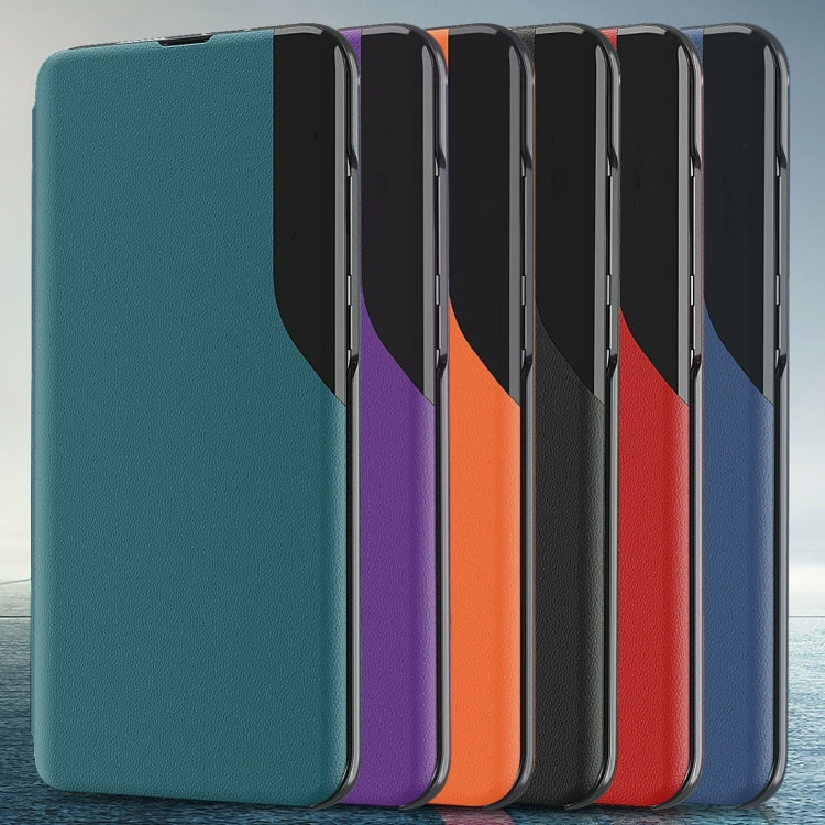 For Xiaomi Redmi Note 9 Pro Attraction Flip Holder Leather Phone Case(Dark Blue) - Xiaomi Cases by PMC TechLife | Online Shopping South Africa | PMC TechLife