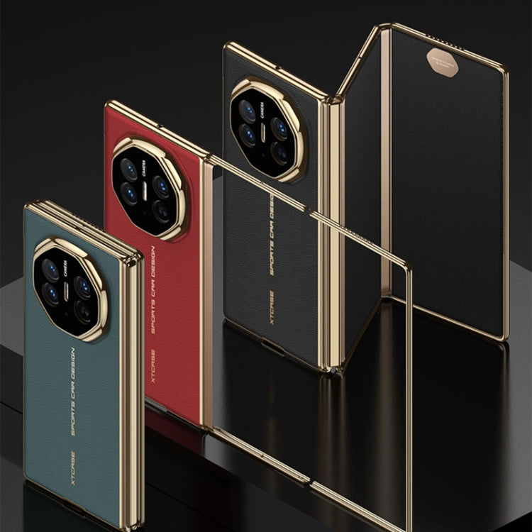For Huawei Mate XT Ultimate Design GKK Phantom Leather MagSafe Frame Phone Case(Red) - free shipping - PMC TechLife - Order now!