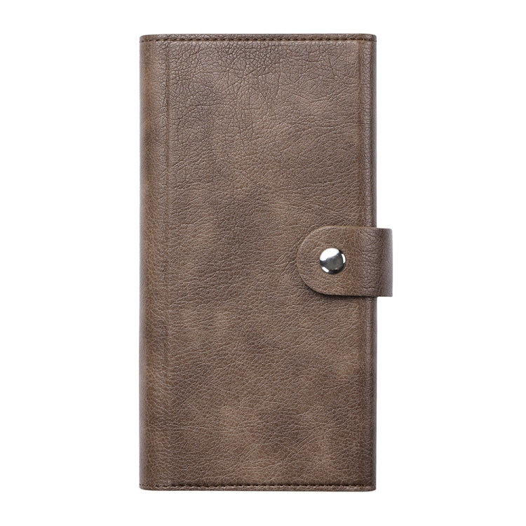 For Google Pixel 8a ViLi GVB Series MagSafe Magnetic RFID Leather Phone Case(Coffee) - Google Cases by ViLi | Online Shopping South Africa | PMC TechLife | Buy Now Pay Later Mobicred