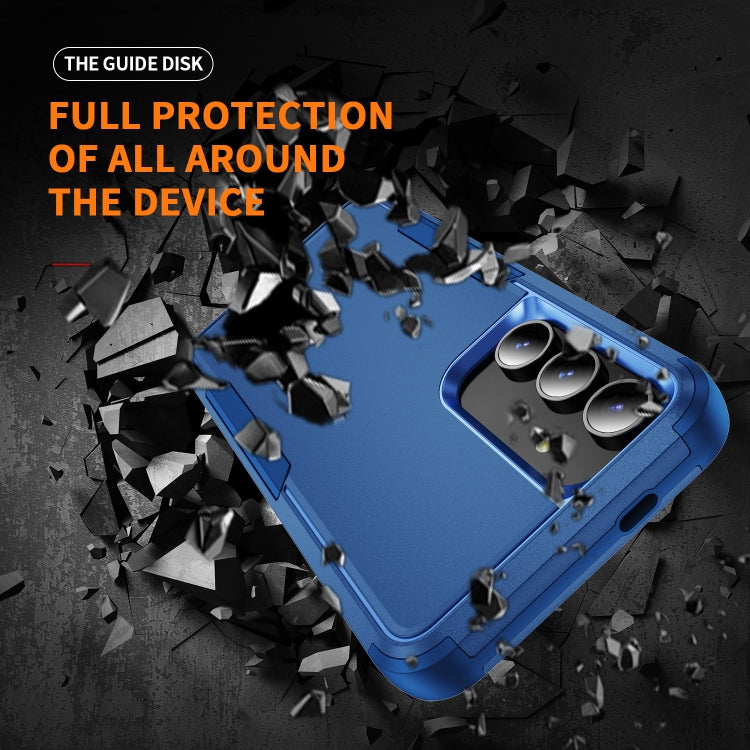 For Samsung Galaxy S25+ 5G TPU + PC Shockproof Protective Phone Case(Royal Blue) - Galaxy S25+ 5G Cases by PMC Jewellery | Online Shopping South Africa | PMC Jewellery | Buy Now Pay Later Mobicred