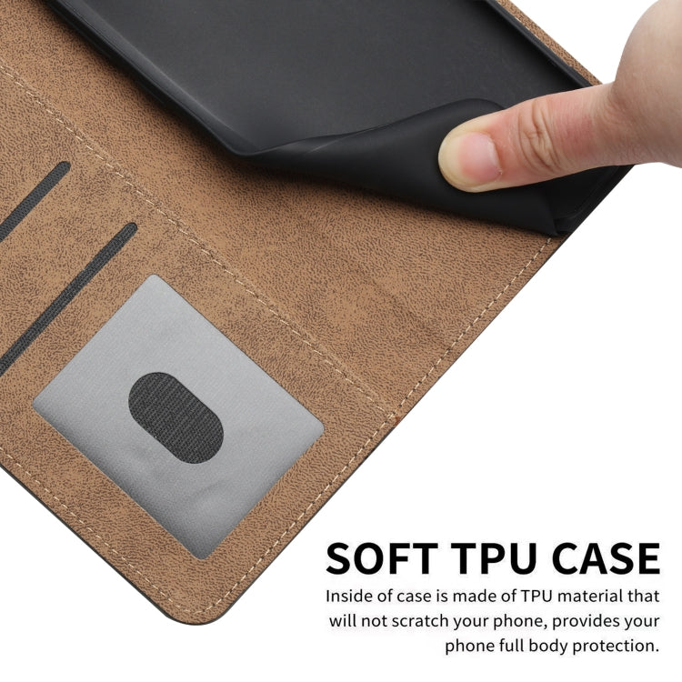 For Samsung Galaxy S25 5G Skin-feel Stitching Leather Phone Case(Grey) - Galaxy S25 5G Cases by PMC Jewellery | Online Shopping South Africa | PMC Jewellery | Buy Now Pay Later Mobicred