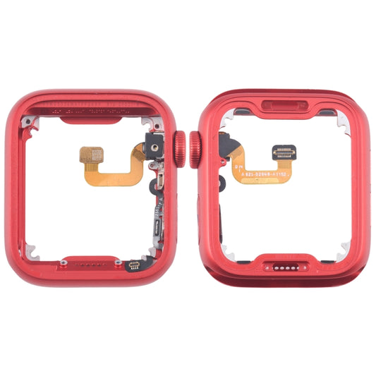 For Apple Watch Series 6 40MM LTE Aluminium Alloy Middle Frame Bezel Plate with Crown Spin Axis Flex Cable(Red) - Middle Frame by PMC Jewellery | Online Shopping South Africa | PMC Jewellery | Buy Now Pay Later Mobicred