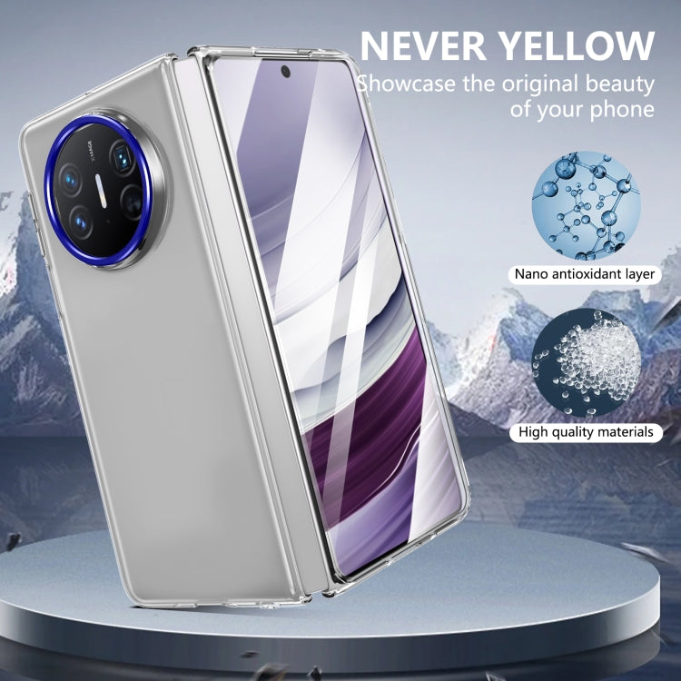 For Huawei Mate X3 lce Folding Series Integrated Clear PC Phone Case(Royal Blue) - free shipping - PMC TechLife - Order now!