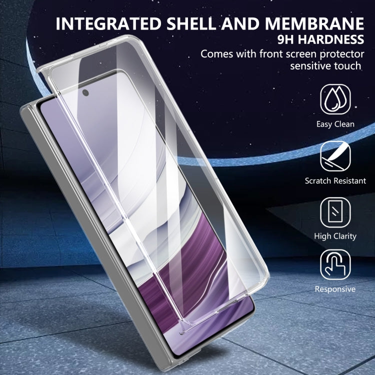 For Huawei Mate X3 lce Folding Series Integrated Clear PC Phone Case(Royal Blue) - free shipping - PMC TechLife - Order now!