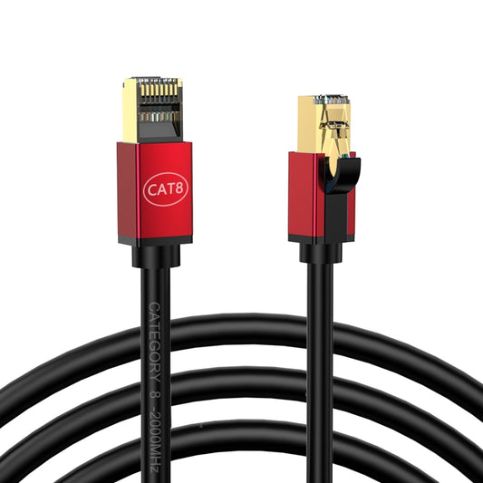 15m Home Fiber Bandwidth 10 Gigabit CAT8 Network Cable(Red) - Lan Cable and Tools by PMC Jewellery | Online Shopping South Africa | PMC Jewellery | Buy Now Pay Later Mobicred