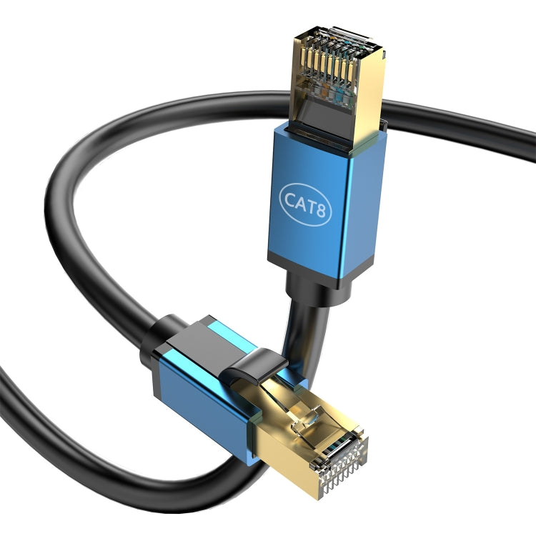 20m Home Fiber Bandwidth 10 Gigabit CAT8 Network Cable(Blue) - Lan Cable and Tools by PMC TechLife | Online Shopping South Africa | PMC TechLife | Buy Now Pay Later Mobicred