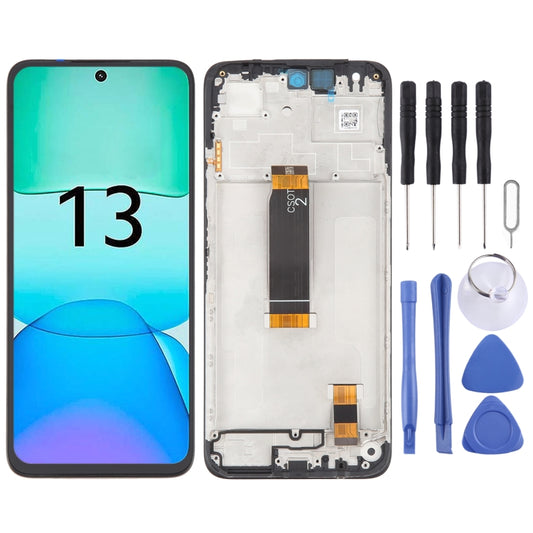 For Xiaomi Redmi 13 4G OEM LCD Screen Digitizer Full Assembly with Frame - LCD Screen by PMC Jewellery | Online Shopping South Africa | PMC Jewellery | Buy Now Pay Later Mobicred