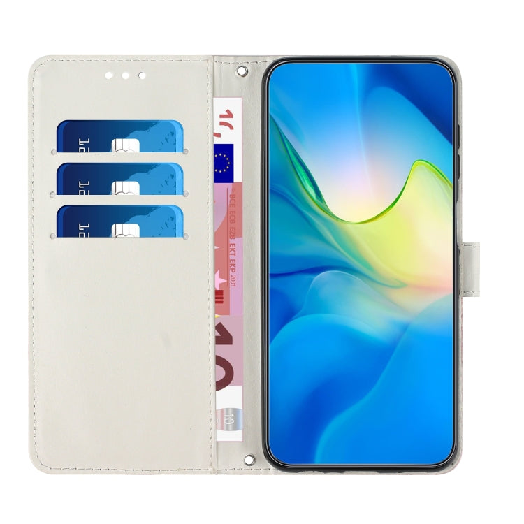 For Samsung Galaxy S25+ 5G Painted Marble Pattern Leather Phone Case(Blue Green) - Galaxy S25+ 5G Cases by PMC Jewellery | Online Shopping South Africa | PMC Jewellery | Buy Now Pay Later Mobicred