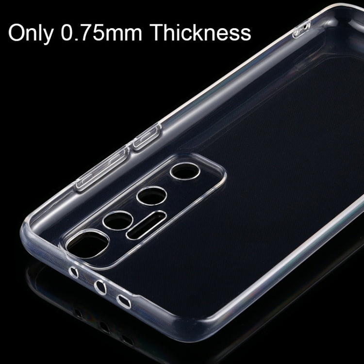 For Xiaomi Mi 10 Ultra 0.75mm Ultra-thin Transparent TPU Soft Protective Case - Xiaomi Cases by PMC Jewellery | Online Shopping South Africa | PMC Jewellery | Buy Now Pay Later Mobicred