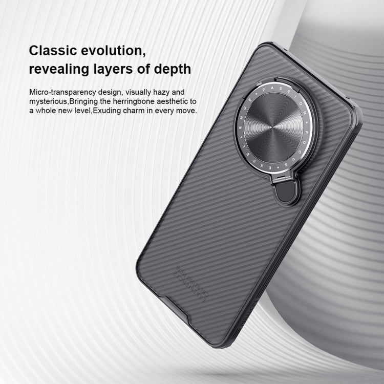 For Huawei Mate 70 NILLKIN CamShield Prop Translucent PC Phone Case(Black) - free shipping - PMC TechLife - Order now!