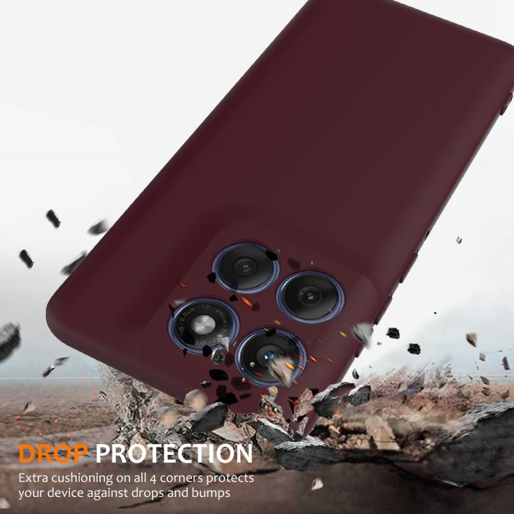 For Motorola Edge 60 / 60s / 60 Fusion Shockproof Silicone Magsafe Phone Case(Plum Color) - free shipping - PMC TechLife - Order now!