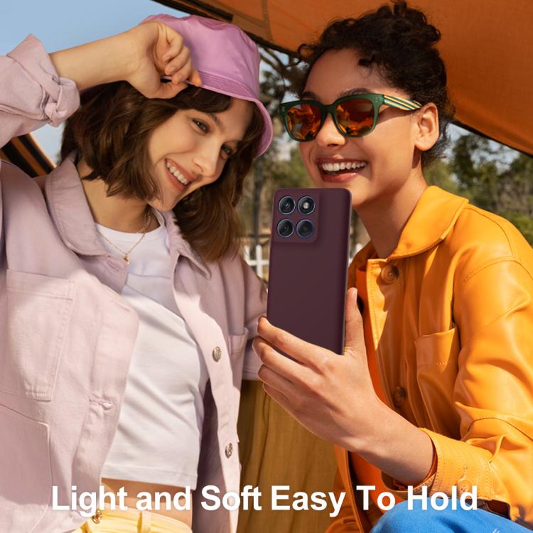 For Motorola Edge 60 / 60s / 60 Fusion Shockproof Silicone Magsafe Phone Case(Plum Color) - free shipping - PMC TechLife - Order now!