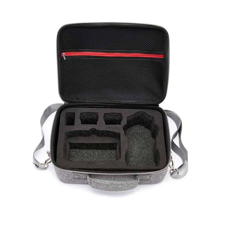 For DJI Mavic Air 2 Portable Nylon Shoulder Crossbody Storage Bag Protective Box(Grey) - Backpacks & Bags by PMC Jewellery | Online Shopping South Africa | PMC Jewellery | Buy Now Pay Later Mobicred