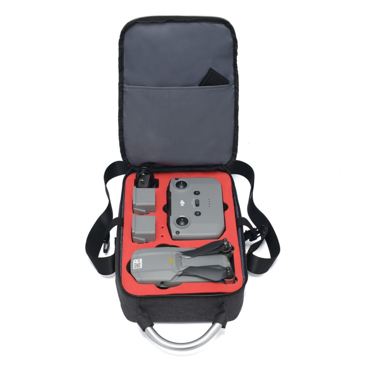 For DJI Mavic Air 2 Portable Oxford Cloth Shoulder Storage Bag Protective Box(Blue Red) - Backpacks & Bags by PMC Jewellery | Online Shopping South Africa | PMC Jewellery | Buy Now Pay Later Mobicred