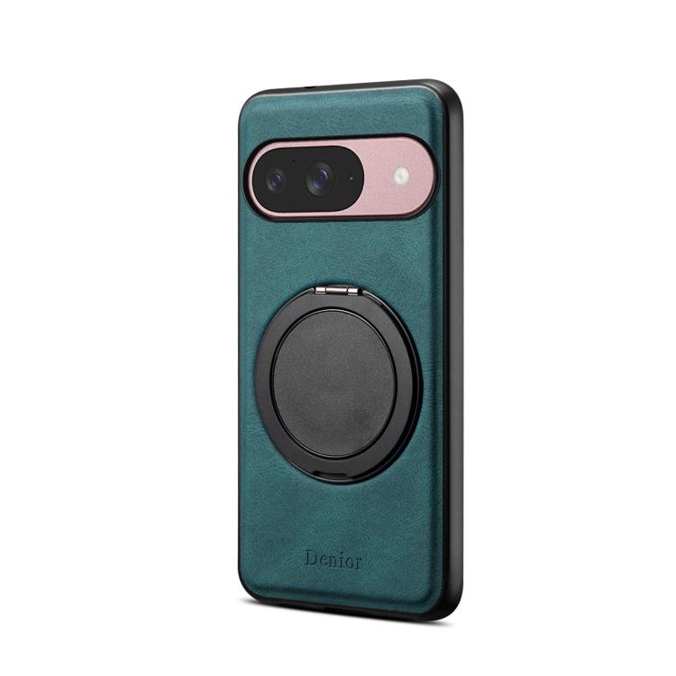 For Google Pixel 9 Denior A14 Skin Feel Rotating Holder MagSafe Phone Case(Blue) - free shipping - PMC TechLife - Order now!