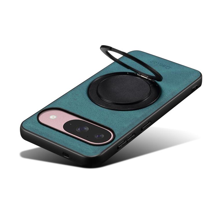 For Google Pixel 9 Denior A14 Skin Feel Rotating Holder MagSafe Phone Case(Blue) - free shipping - PMC TechLife - Order now!