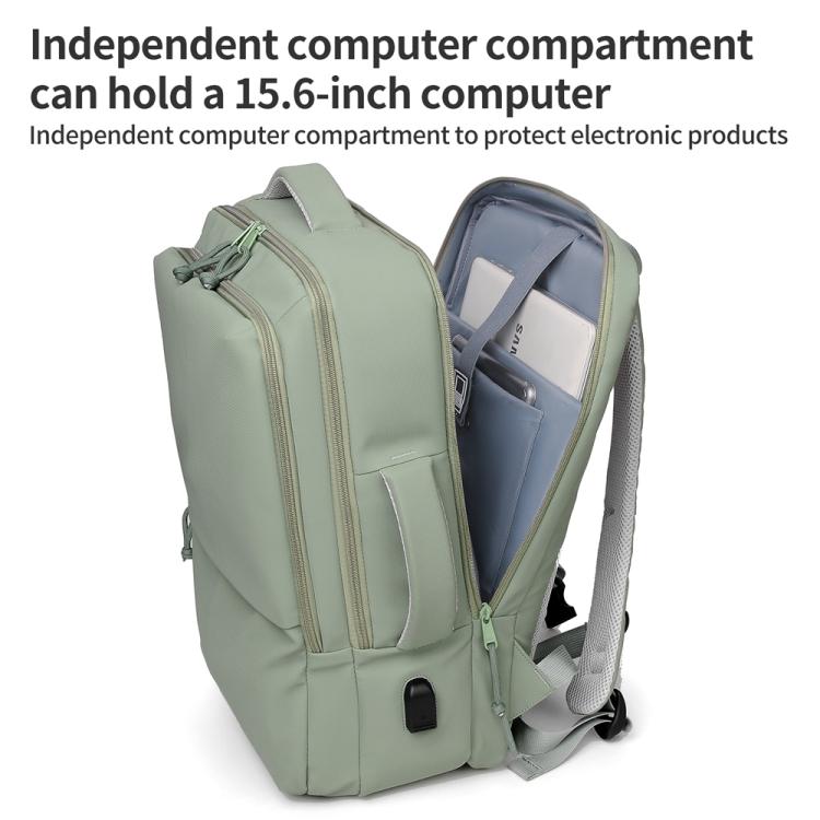 P960 Large Capacity Water Resistant Fashionable Backpack(Dark Grey) - Backpack by PMC TechLife | Online Shopping South Africa | PMC TechLife | Buy Now Pay Later Mobicred