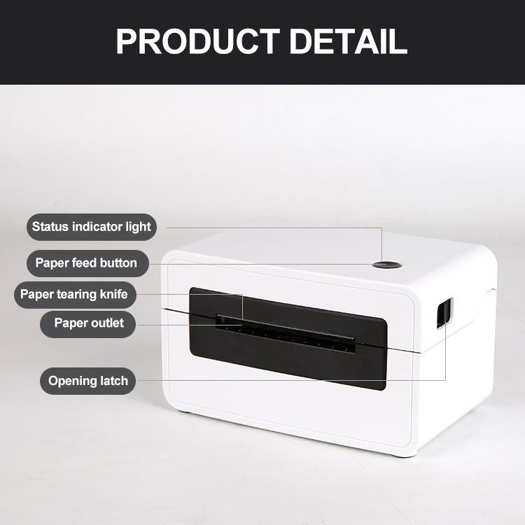 HPRT N31 Computer Version Express Electronic Waybill Printer, Plug:EU Plug(White) - Printer by PMC TechLife | Online Shopping South Africa | PMC TechLife | Buy Now Pay Later Mobicred