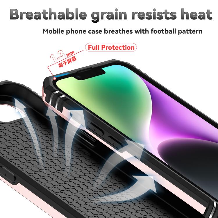 For iPhone 16e Sliding Camshield Holder Phone Case(Rose Gold) - iPhone 16e Cases by PMC TechLife | Online Shopping South Africa | PMC TechLife | Buy Now Pay Later Mobicred