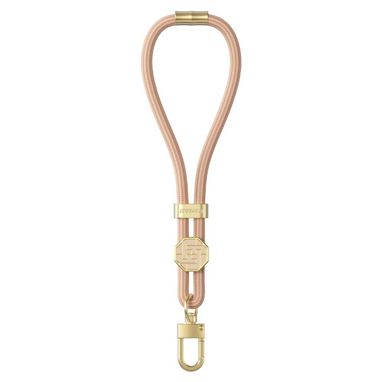 DUX DUCIS Garden Series Swastika Pattern Adjustable Short Phone Lanyard(Amber Color) - Lanyards & Wrist Straps by DUX DUCIS | Online Shopping South Africa | PMc TechLife | Buy Now Pay Later Mobicred