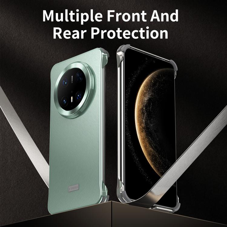 For Huawei Mate 70 Pro+ Micro Frosted Metal Phone Case(Green) - Huawei Cases by PMC TechLife | Online Shopping South Africa | PMC TechLife | Buy Now Pay Later Mobicred