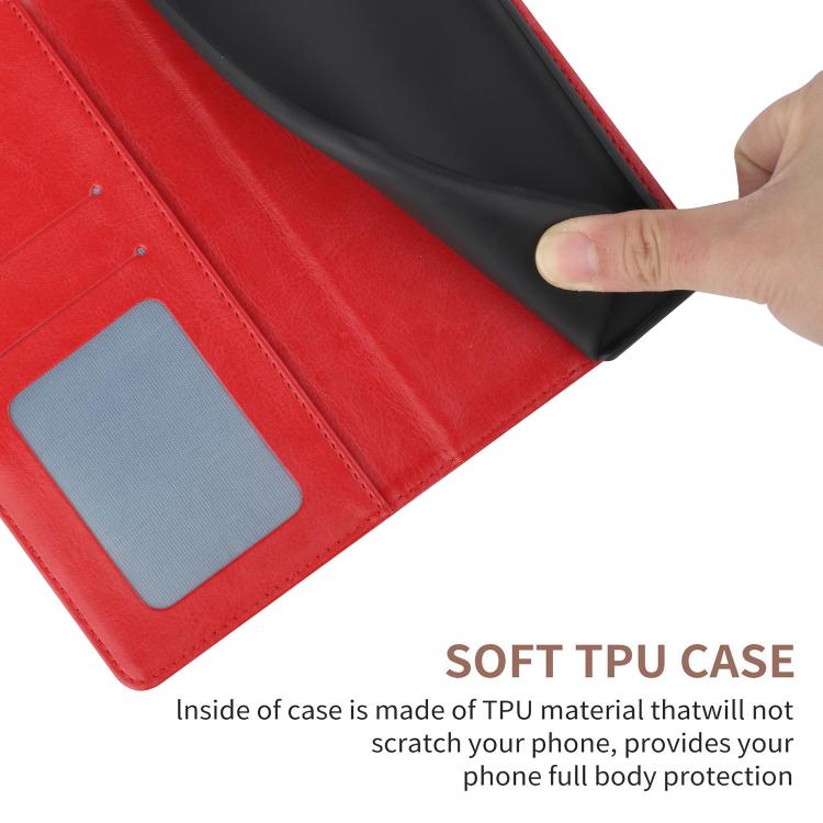 For Tecno Spark 40 Pro 4G Y-shaped Pattern Flip Leather Phone Case(Red) - free shipping - PMC TechLife - Order now!