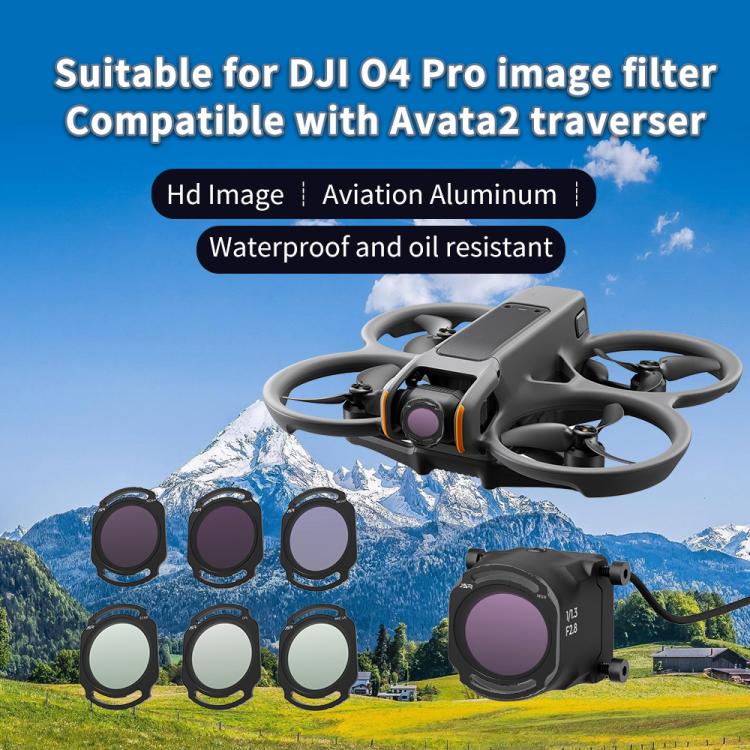 For DJI O4 Air Unit Pro / Avata 2 JSR YB Series Camera Lens Filter, Filter:CPL - free shipping - PMC TechLife - Order now!