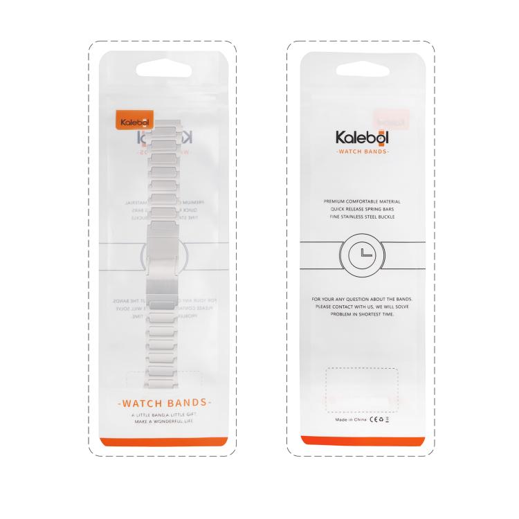 Kalebol 22mm Universal Titanium Scratch Resistant Strap(Black) - free shipping - PMc TechLife - Order now!