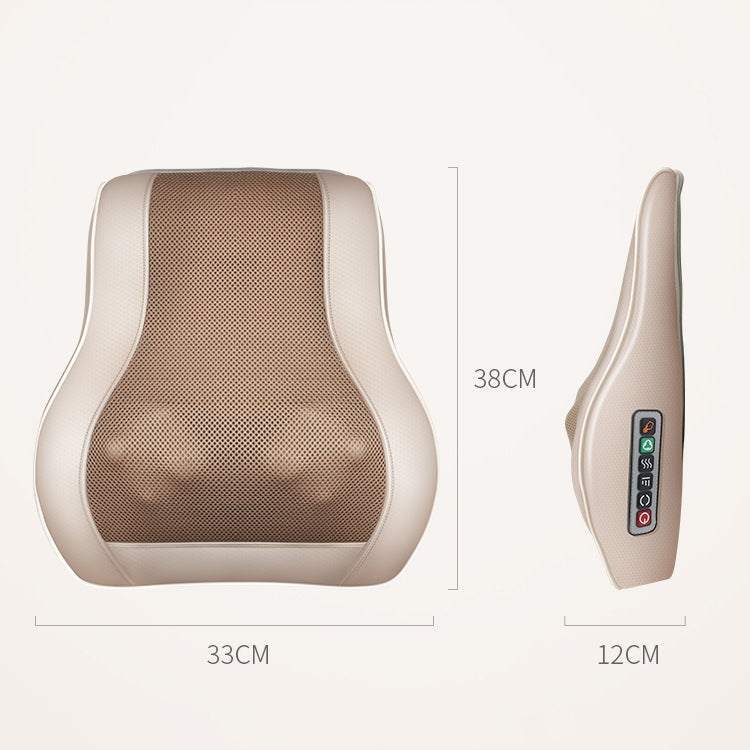 Multifunctional Mini Massage Pillow Neck and Shoulder Cervical Massager, Plug Type:US Plug(Black) - free shipping - PMC TechLife - Order now!