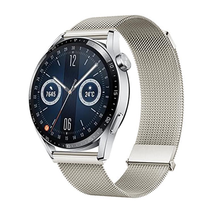 Kalebol 20mm Universal Loop Double Magnetic Buckle Milanese Strap(Starlight) - 20mm Bands by Kalebol | Online Shopping South Africa | PMc TechLife | Buy Now Pay Later Mobicred