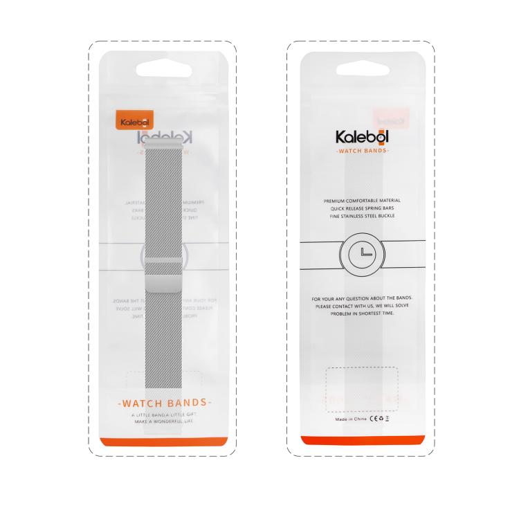 Kalebol 22mm Universal Loop Double Magnetic Buckle Milanese Strap(Graphite Grey) - free shipping - PMc TechLife - Order now!
