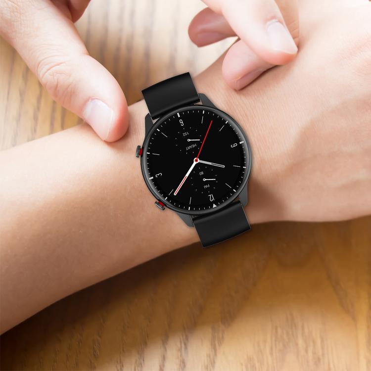 20mm Kalebol Round Tail Silicone Watch Band(Red) - 20mm Bands by Kalebol | Online Shopping South Africa | PMc TechLife | Buy Now Pay Later Mobicred