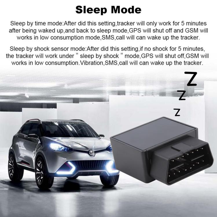 OBD Car 4G GPS Locator Tracker(Black) - Car Tracker by PMc TechLife | Online Shopping South Africa | PMc TechLife | Buy Now Pay Later Mobicred