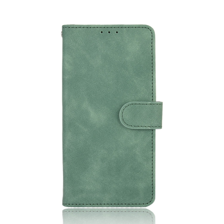 For LG Velvet Solid Color Skin Feel Magnetic Buckle Horizontal Flip Calf Texture PU Leather Case with Holder & Card Slots & Wallet(Green) - LG by PMC Jewellery | Online Shopping South Africa | PMC Jewellery