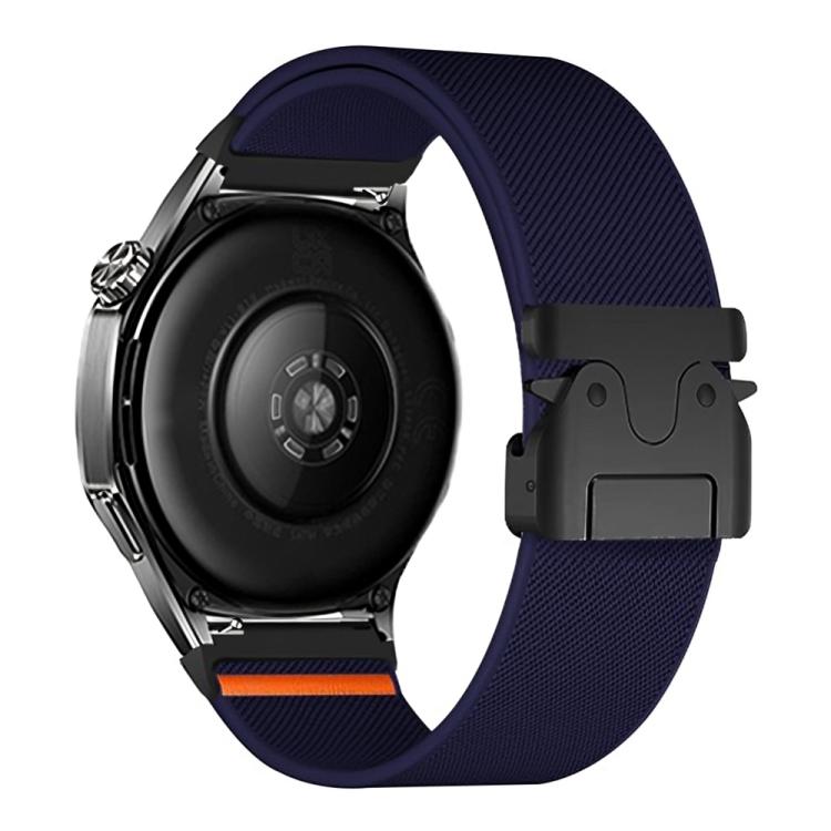 22mm Parachute Buckle Elastic Nylon Watch Band(Dark Blue) - free shipping - PMc TechLife - Order now!
