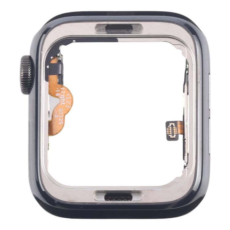 For Apple Watch Series 5 40mm LTE Graphite Steel Middle Frame Bezel Plate with Crown Spin Axis Flex Cable - Middle Frame by PMc TechLife | Online Shopping South Africa | PMc TechLife | Buy Now Pay Later Mobicred