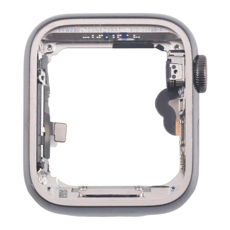 For Apple Watch Series 5 40mm LTE Graphite Steel Middle Frame Bezel Plate with Crown Spin Axis Flex Cable - Middle Frame by PMc TechLife | Online Shopping South Africa | PMc TechLife | Buy Now Pay Later Mobicred