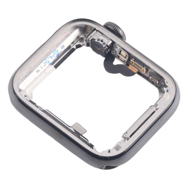 For Apple Watch Series 5 40mm LTE Graphite Steel Middle Frame Bezel Plate with Crown Spin Axis Flex Cable - Middle Frame by PMc TechLife | Online Shopping South Africa | PMc TechLife | Buy Now Pay Later Mobicred