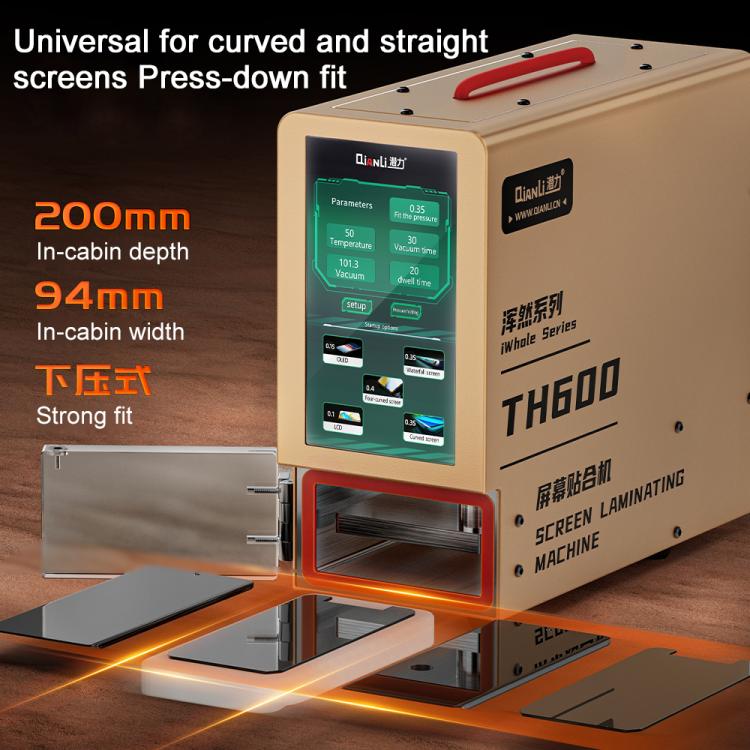 Qianli TH600 Phone LCD Curved / Straight Screen Universal Pressing Laminating Machine, Plug:US Plug - free shipping - PMC TechLife - Order now!