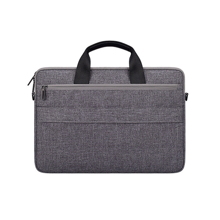 ST08 Handheld Briefcase Carrying Storage Bag without Shoulder Strap for 15.6 inch Laptop(Grey) - 15.6 - 17 inch by PMC Jewellery | Online Shopping South Africa | PMC Jewellery | Buy Now Pay Later Mobicred