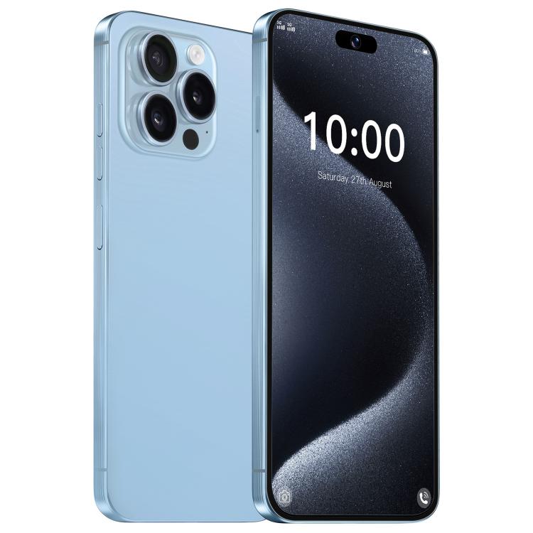 I16 Pro Max / VD1, 3GB+32GB, 6.8 inch Android 10 MTK6753 Octa Core, Network: 4G, Dual SIM, Plug:EU Plug(Sky Blue) - free shipping - PMc TechLife - Order now!