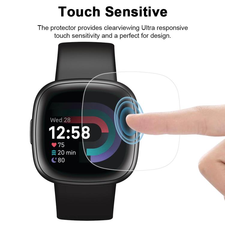 For Fitbit Versa 4 5pcs xDfind Soft Hydrogel Film Full Cover Front Protector - free shipping - PMc TechLife - Order now!