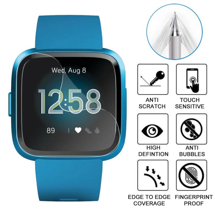 For Fitbit Versa 5pcs xDfind Soft Hydrogel Film Full Cover Front Protector - free shipping - PMc TechLife - Order now!