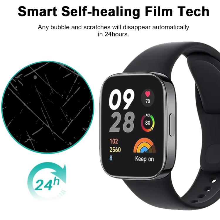 For Xiaomi Redmi Watch 3 Active 5pcs xDfind Soft Hydrogel Film Full Cover Front Protector - free shipping - PMc TechLife - Order now!